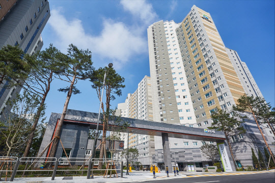 서산 동문 꿈에그린 단지 전경. <한화건설 제공>